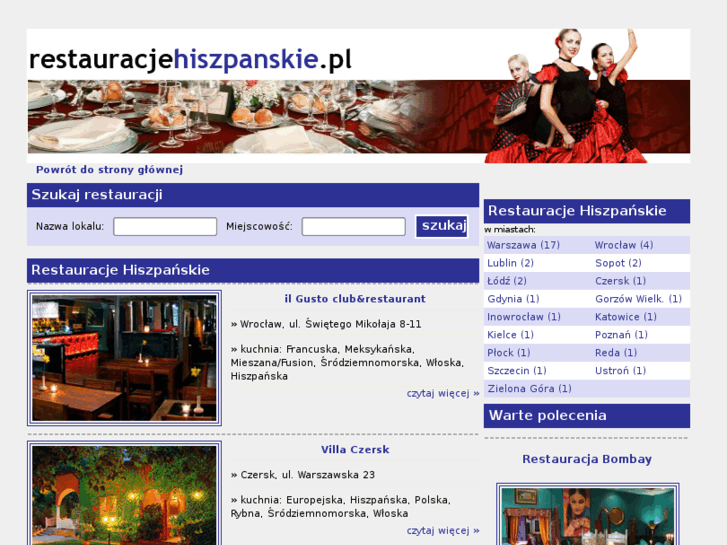 www.restauracjehiszpanskie.pl