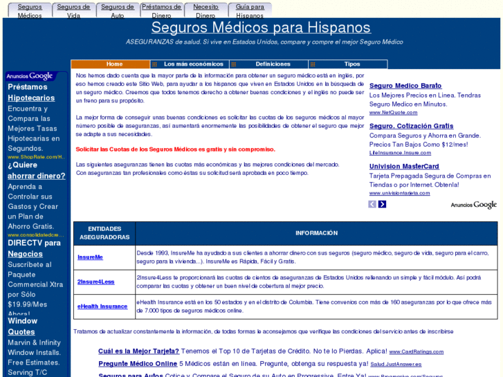 www.seguros-medicos.us