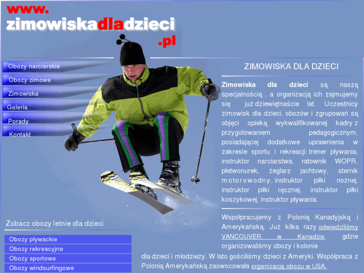 www.zimowiskadladzieci.pl