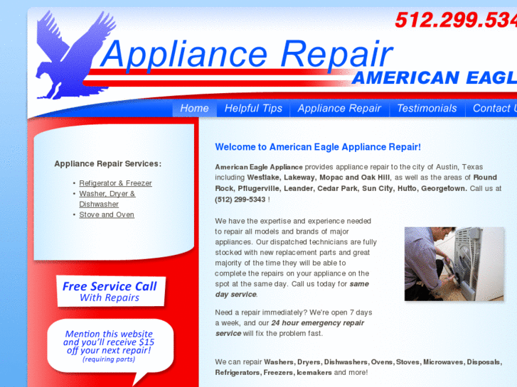 www.americaneagleappliance.com