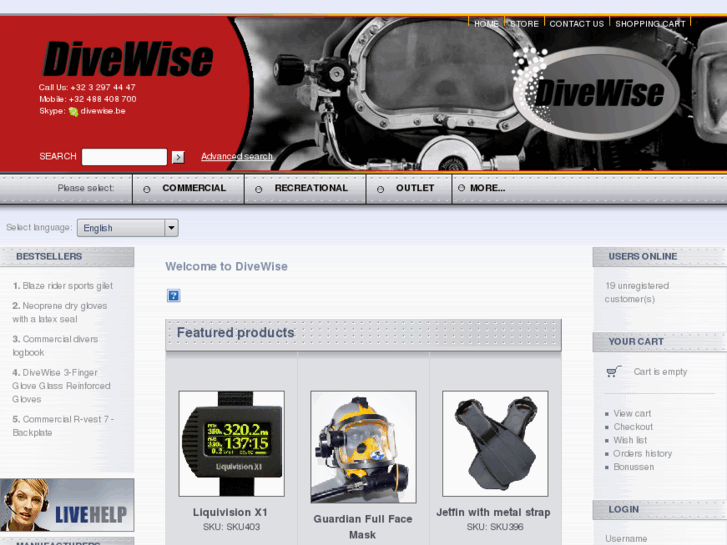 www.divewise.eu