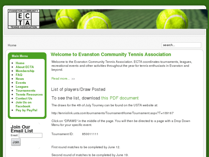 www.evanstontennis.org