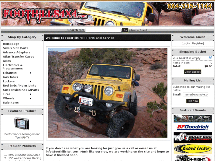 www.foothills4x4.com