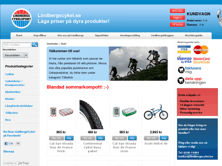 www.lindbergscykel.se