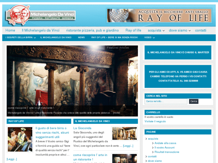 www.michelangelodavinci.it