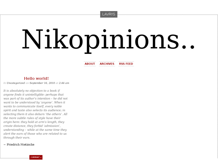 www.nikopinions.com