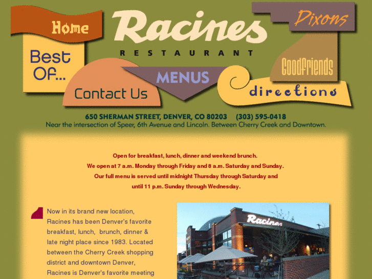 www.racinesrestaurant.com