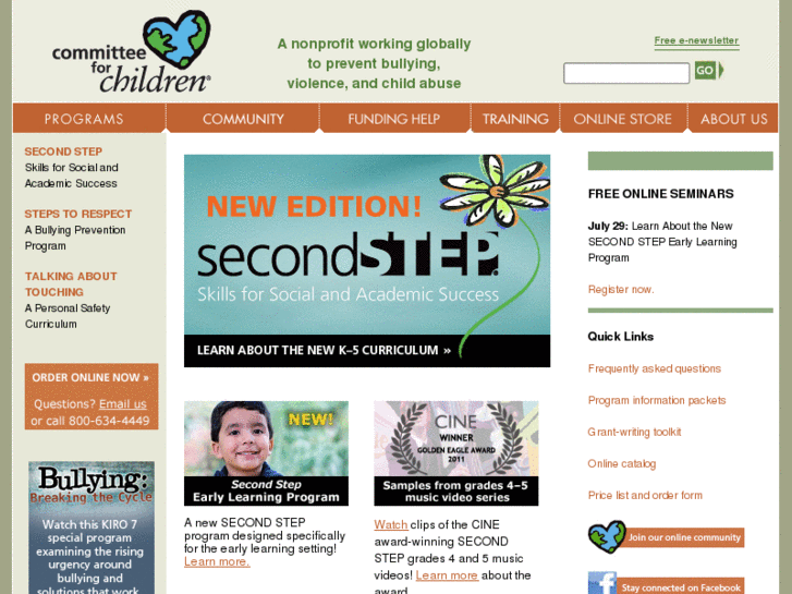 www.secondstep.net