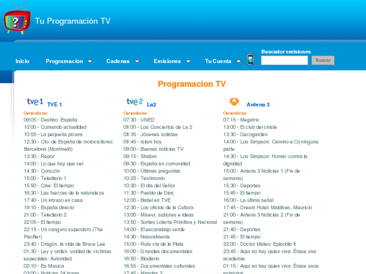 www.tuprogramaciontv.com