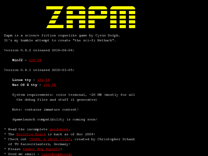 www.zapm.org