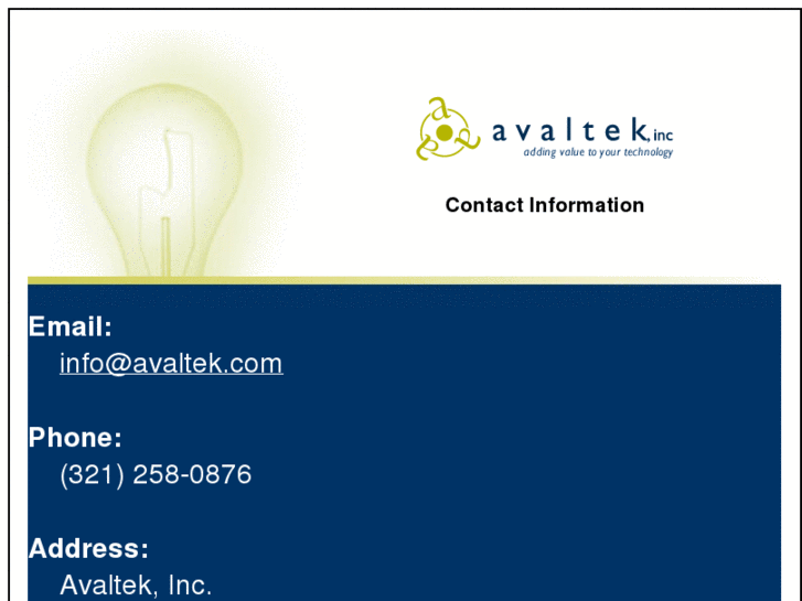 www.avaltek.net