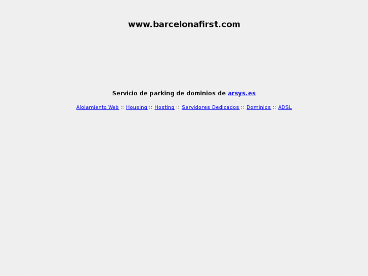 www.barcelonafirst.com