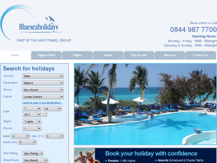 www.blueseaholidays.com