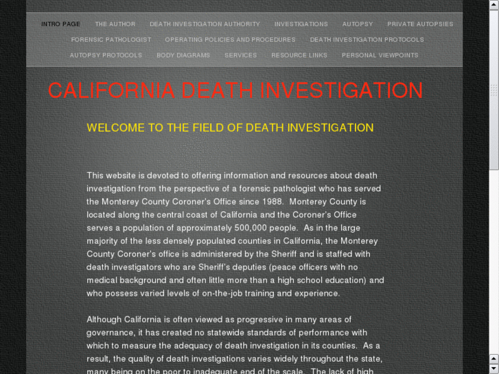 www.californiadeathinvestigation.com