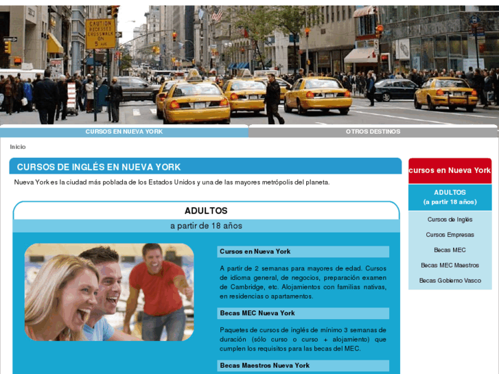 www.cursosinglesnuevayork.es