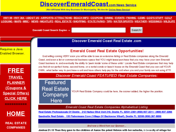 www.discoveremeraldcoastrealestate.com