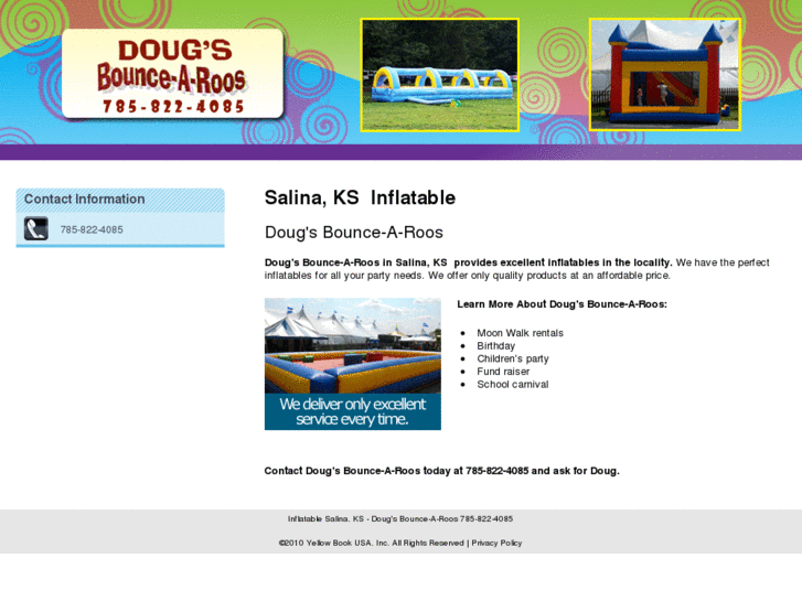 www.dougsbouncearoos.com