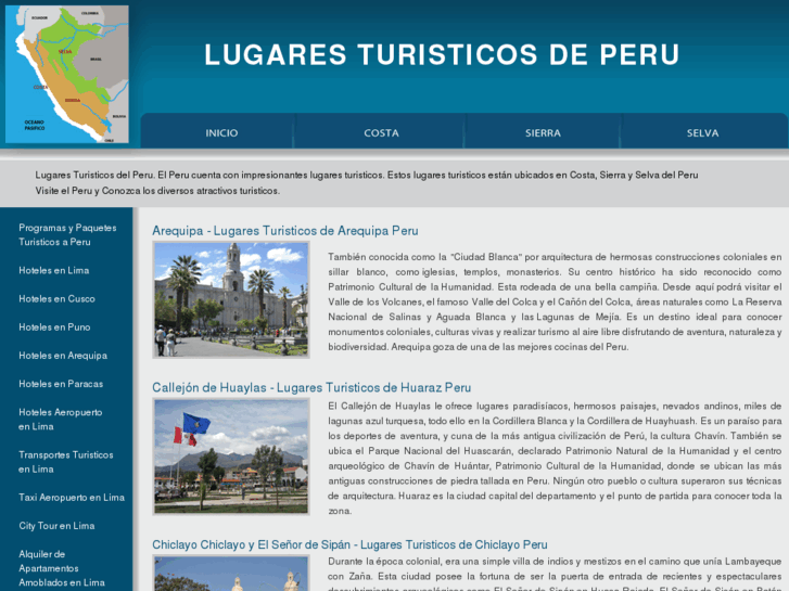 www.lugaresturisticosdeperu.com