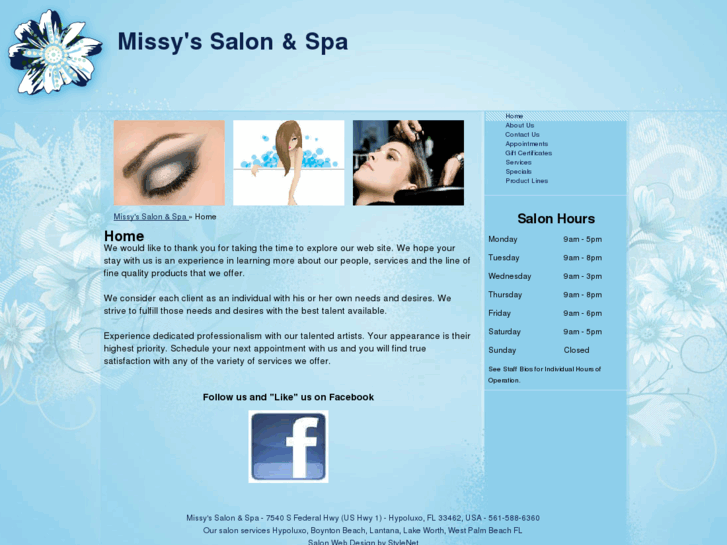 www.missysalonandspa.com