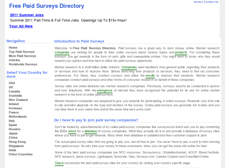 www.paidsurveyworld.net