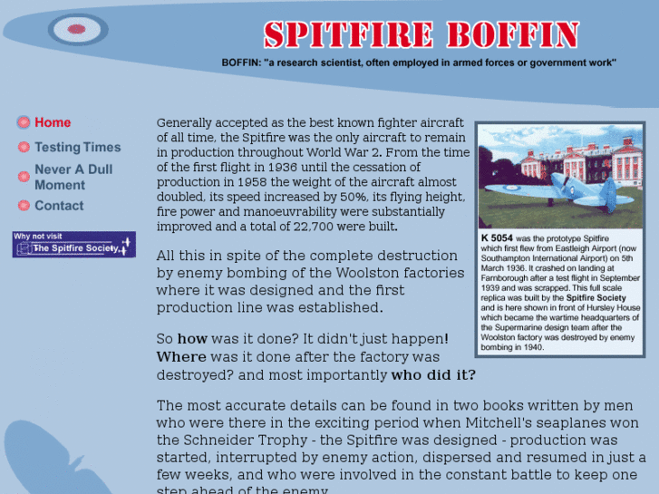 www.spitfireboffin.com