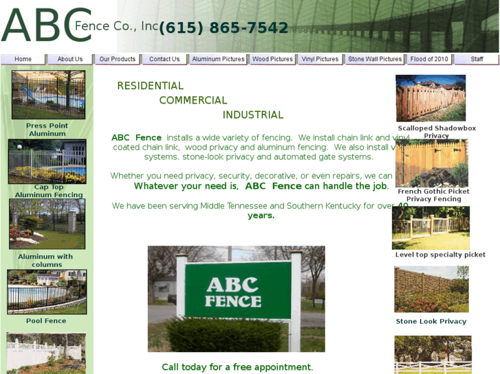 www.abcfencenashvilletn.com