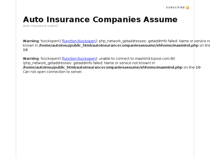 www.autoinsurancecompaniesassume.org