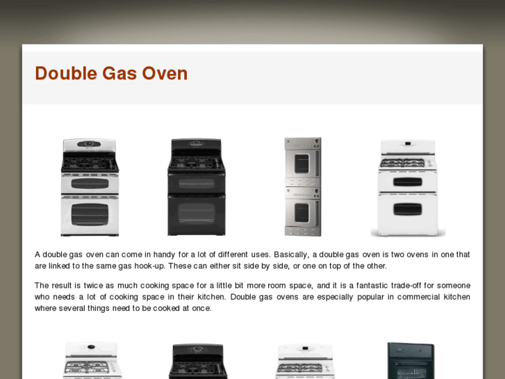 www.doublegasoven.com