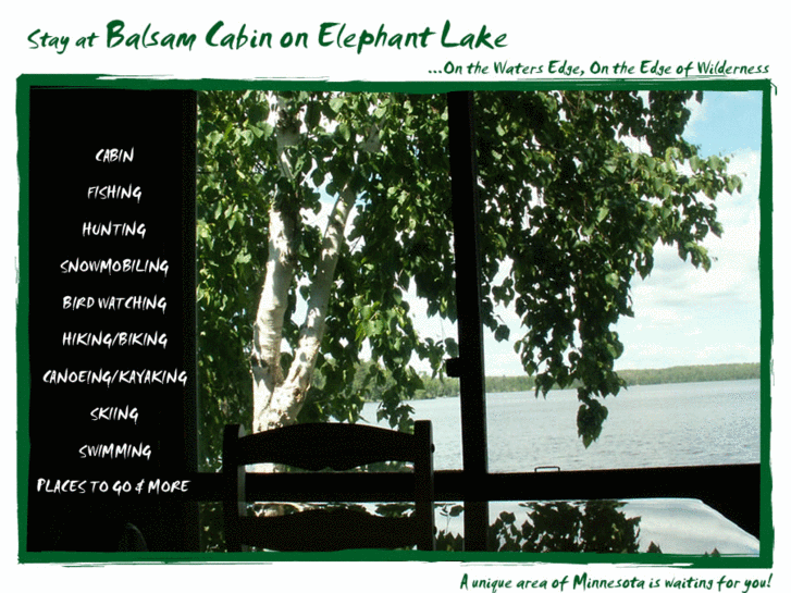 www.elephantlakecabin.com