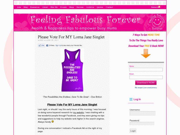 www.feelingfabulousforever.com