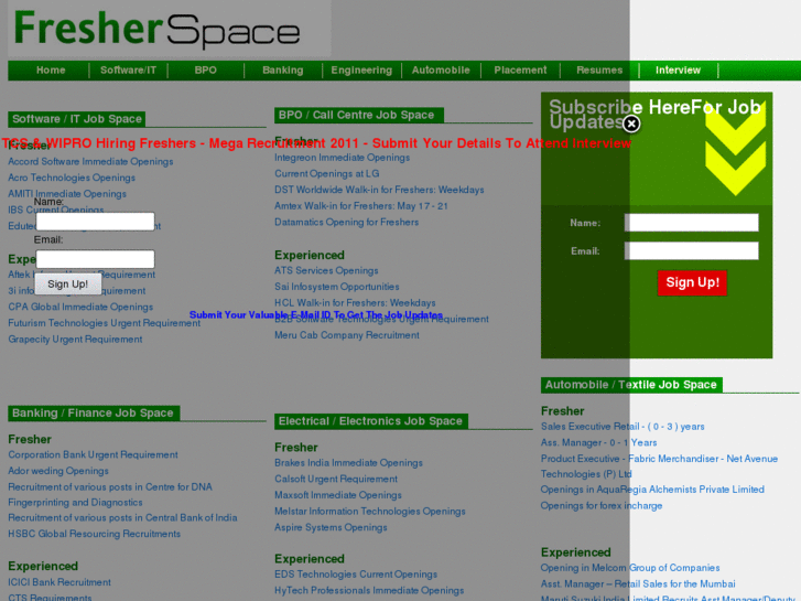 www.fresherspace.com