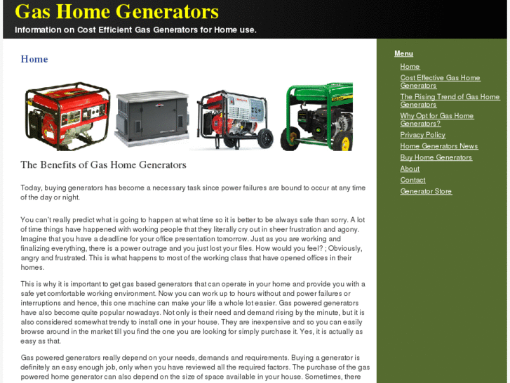 www.gashomegenerators.com