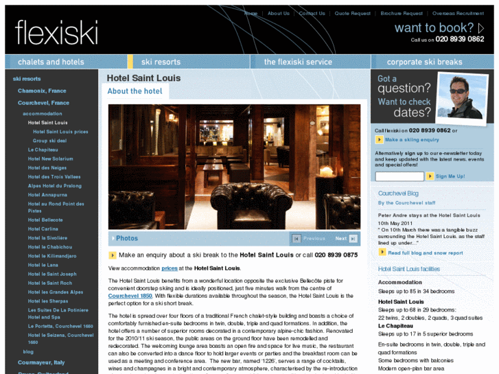 www.hotelsaintlouis.info