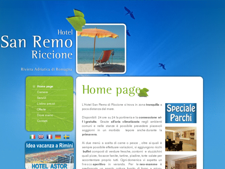 www.hotelsanremoriccione.com