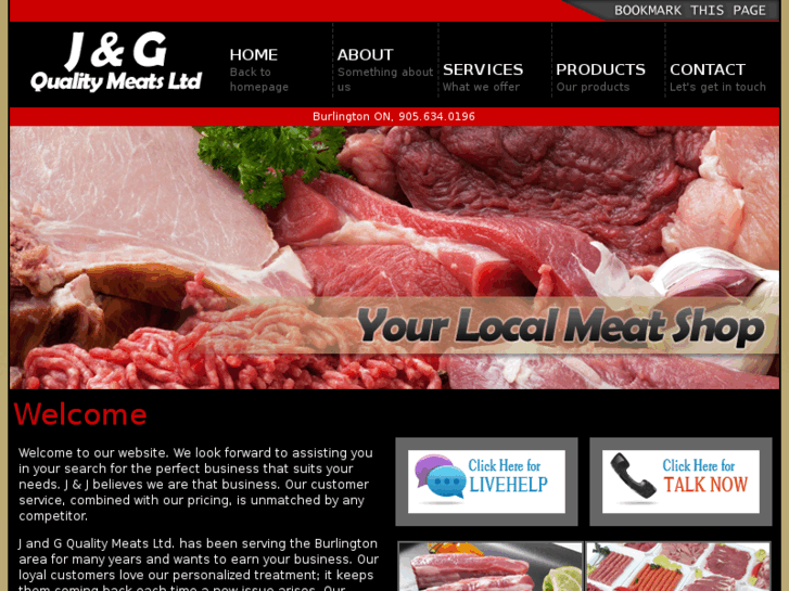 www.jandgqualitymeats.com