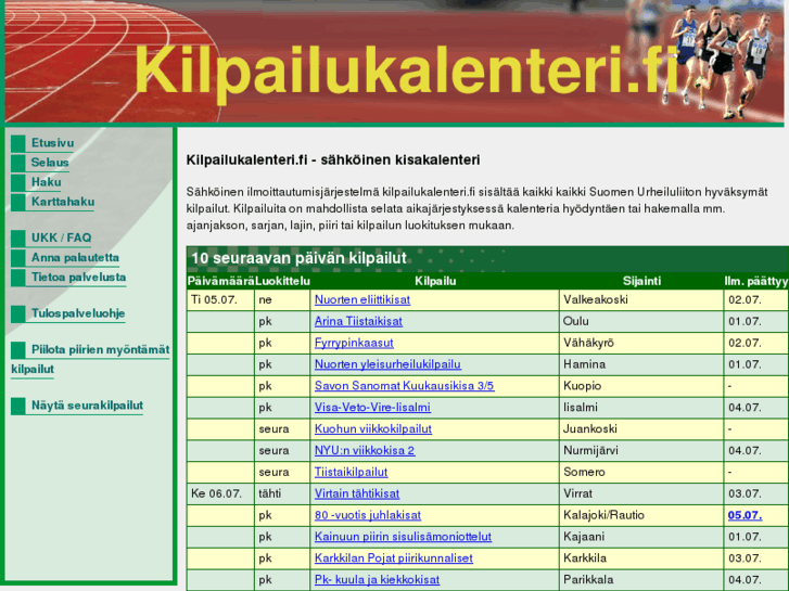 www.kilpailukalenteri.fi