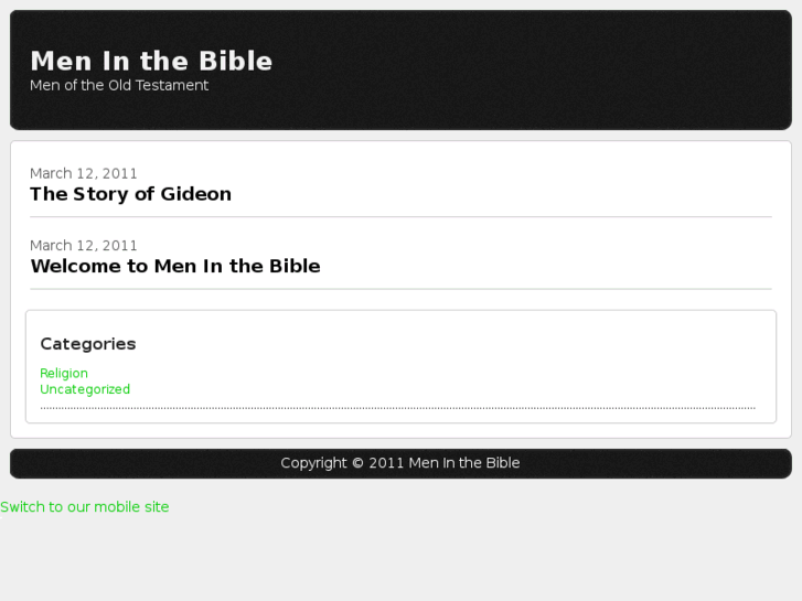 www.meninthebible.com