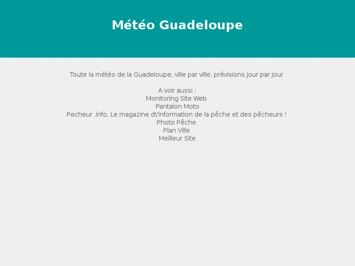 www.meteoguadeloupe.net