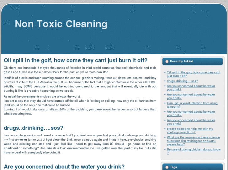 www.nontoxiccleaning.org