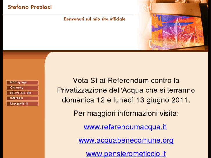 www.stefanopreziosi.com
