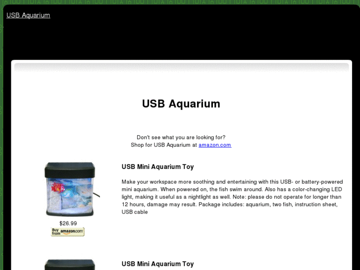 www.usbaquarium.com