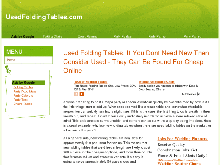 www.usedfoldingtables.com