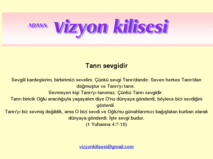 www.vizyonkilisesi.com