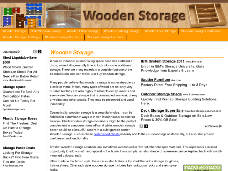 www.woodenstorage.net