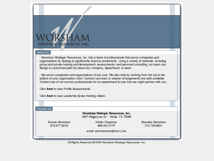 www.worshamstrategic.com