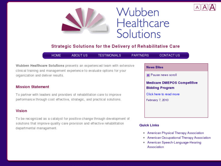 www.wubbenhealthcaresolutions.com