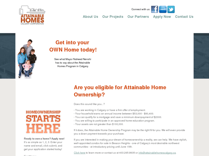 www.attainablehomescalgary.com