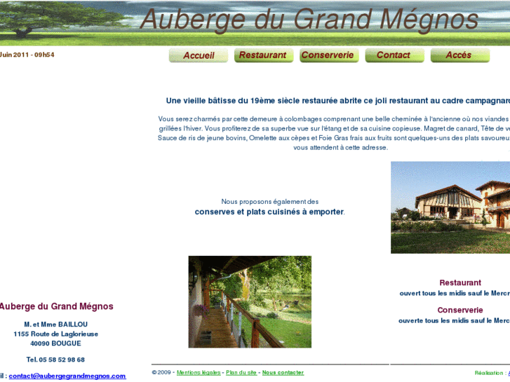 www.aubergegrandmegnos.com