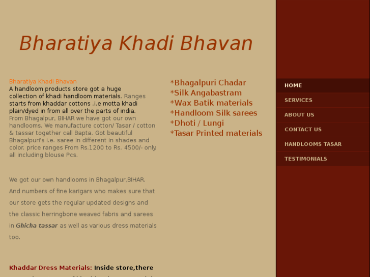 www.bharatiyakhadibhavan.com