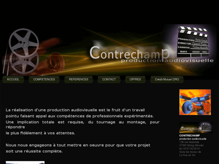 www.contrechamp-prod-audiovisuelle.com